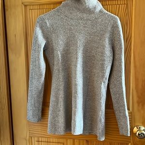 Banana Republic Grey Turtleneck  Sweater Size Medium